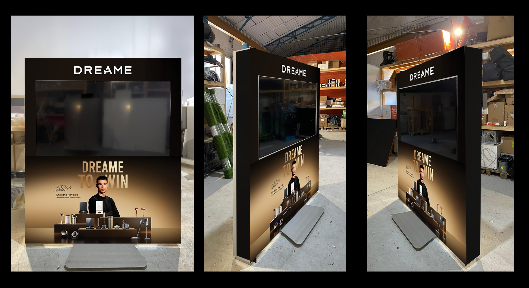 Dreame to Win live TV totem