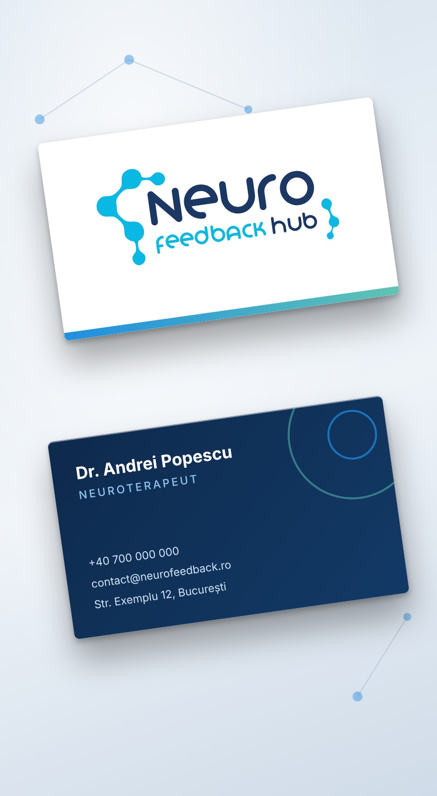 Neurofeedback Hub — Business Card