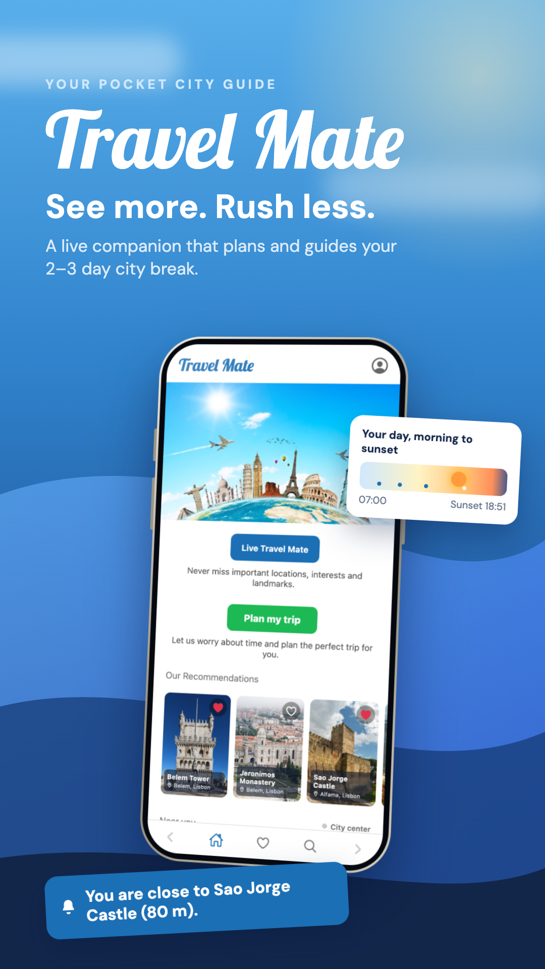 Travel Mate — splash screen