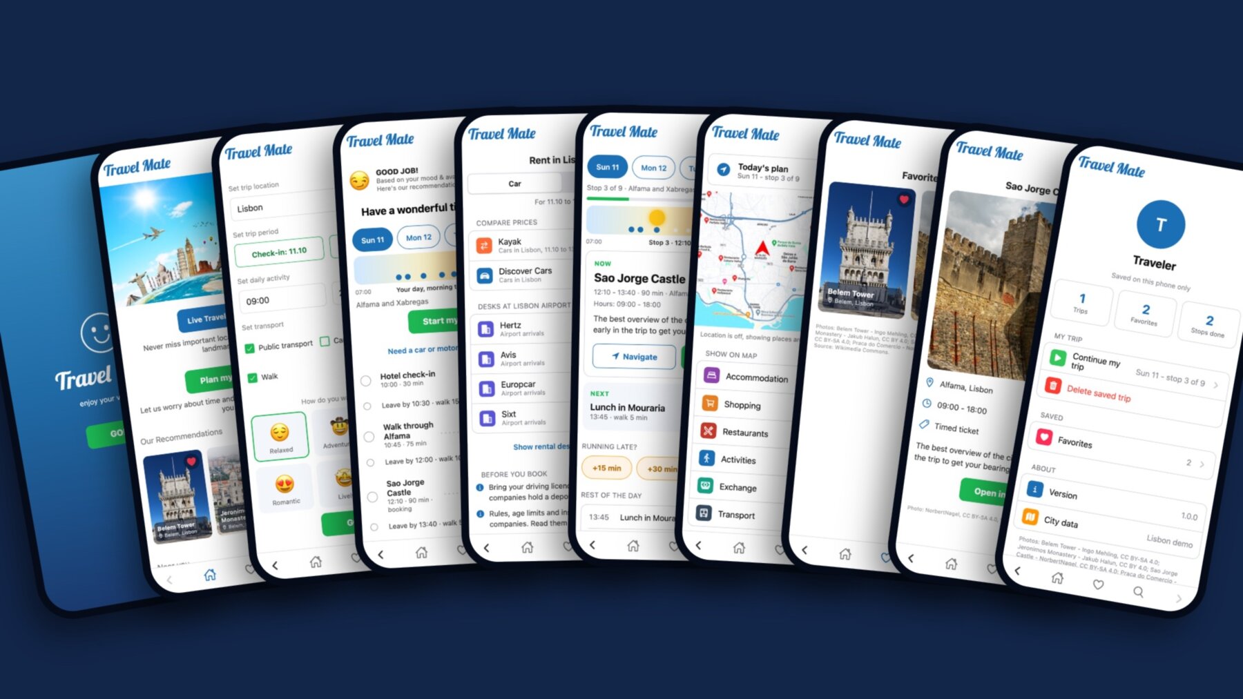 Travel Mate UX/UI